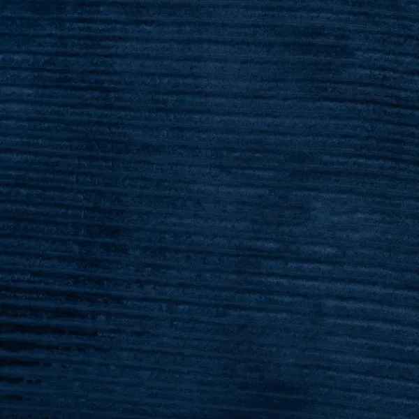 Beds & Headboards-Kirkland's Home Abba Velvet Ribbed Queen Bed Frame Blue