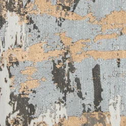 Pillows-Kirkland's Home Abstract Metallic Foil Pillow Silver/Gold