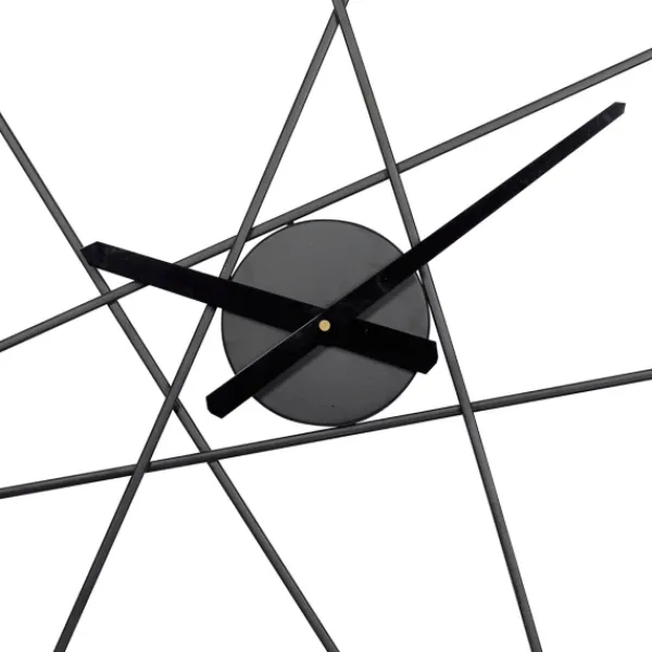 Clocks-Kirkland's Home Abstract Open Frame Web Wall Clock, 24 In.