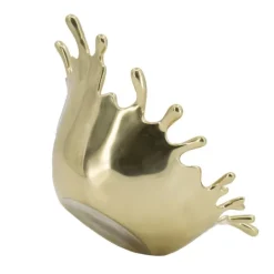 Decorative Trays-Kirkland's Home Abstract Splashing Trim Tray Gold