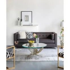 Decorative Trays-Kirkland's Home Abstract Splashing Trim Tray Gold