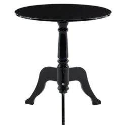 Accent & End Tables-Kirkland's Home Acrylic Tripod Spindle Side Table Black