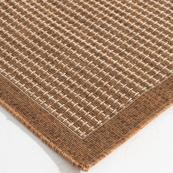 Outdoor Rugs-Kirkland's Home Adelaide Woven Outdoor Area Rug, 7X9 Brown