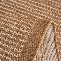 Outdoor Rugs-Kirkland's Home Adelaide Woven Outdoor Area Rug, 7X9 Brown