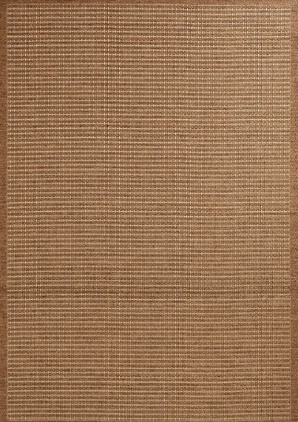 Outdoor Rugs-Kirkland's Home Adelaide Woven Outdoor Area Rug, 6X9 Brown
