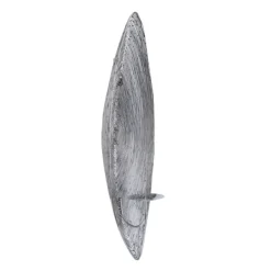 Sconces-Kirkland's Home Adrienne Steel Spiral Sconce Silver