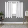 Curtains & Drapes-Kirkland's Home Alabaster Blackout 2-Pc. Curtain Panel Set, 63 In. White