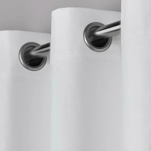 Curtains & Drapes-Kirkland's Home Alabaster Blackout 2-Pc. Curtain Panel Set, 63 In. White