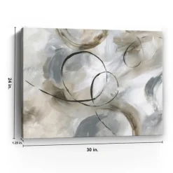 Canvas Art-Kirkland's Home Allegro Canvas Art Print Tan