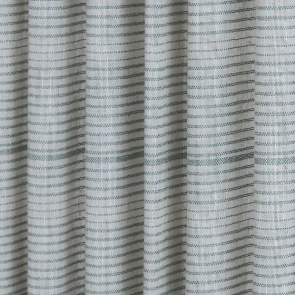 Curtains & Drapes-Kirkland's Home Aloe Plaid Pleated Single Curtain Panel, 84 In. Green