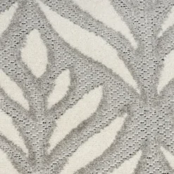 Outdoor Rugs-Kirkland's Home Aloha Ash Botanical Indoor/Outdoor Area Rug, 7X10 Green/White