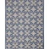 Outdoor Rugs-Kirkland's Home Aloha Blue Geometric Indoor/Outdoor Area Rug, 6X9 Blue/Gray