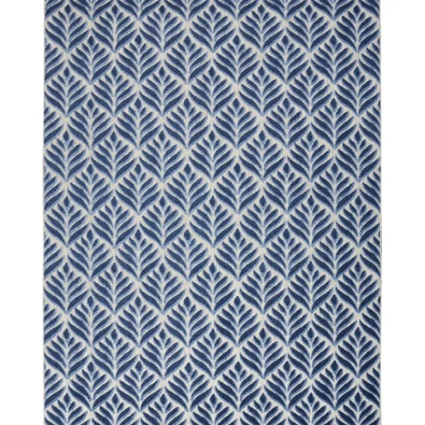 Outdoor Rugs-Kirkland's Home Aloha Botanical Indoor/Outdoor Rug, 3X5 Blue