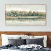 Framed Art-Kirkland's Home Along The Way I Framed Canvas Art White/Brown/Tan