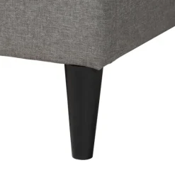 Beds & Headboards-Kirkland's Home Amala Button Tufted Queen Bed Frame Gray