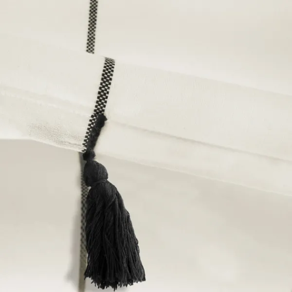 Bedspreads & Coverlets-Kirkland's Home And Black Striped King Coverlet Ivory