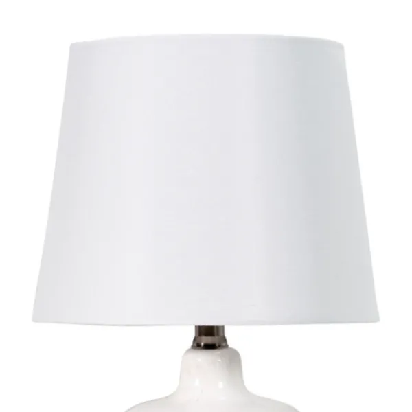 Table Lamps-Kirkland's Home And Bronze Ceramic Table Lamp White