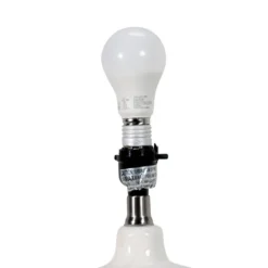 Table Lamps-Kirkland's Home And Bronze Ceramic Table Lamp White