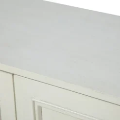 Cabinets & Sideboards-Kirkland's Home And Gold 4-Door Sideboard White
