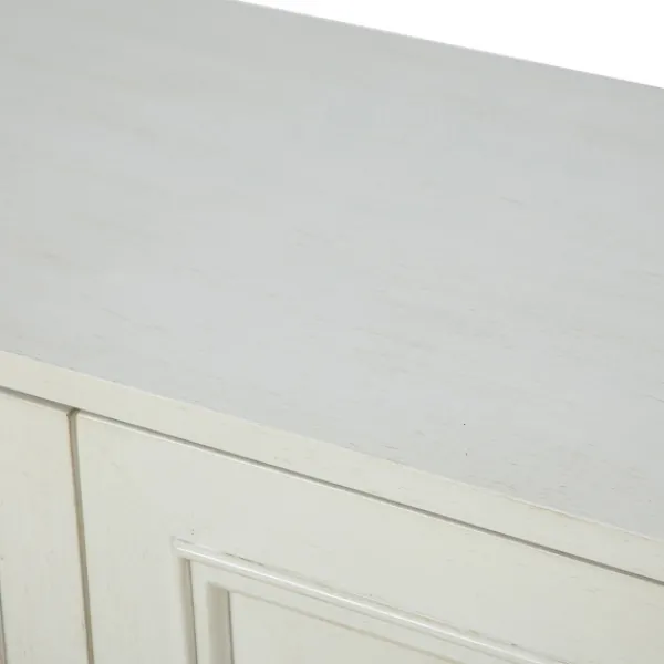 Cabinets & Sideboards-Kirkland's Home And Gold 4-Door Sideboard White