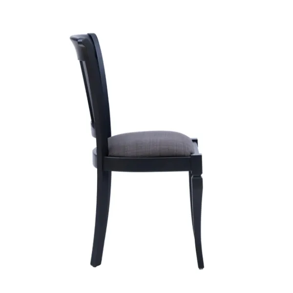 Dining Chairs-Kirkland's Home And Gray Linen Dining Chairs, Set Of 2 Black