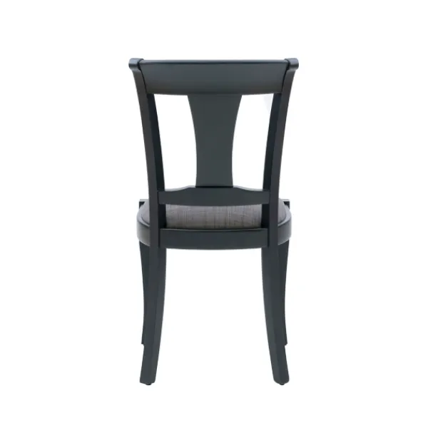 Dining Chairs-Kirkland's Home And Gray Linen Dining Chairs, Set Of 2 Black