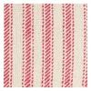 Pillows-Kirkland's Home And Natural Ticking Stripe Pillow Red