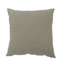 Pillows-Kirkland's Home And Pink Feather Garden Cotton Pillow Gray
