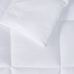 Comforters-Kirkland's Home Antimicrobial Down Alternative King Comforter White