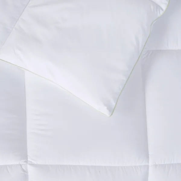 Comforters-Kirkland's Home Antimicrobial Down Alternative King Comforter White