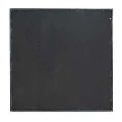 Decorative Mirrors-Kirkland's Home Antique Black Floral Panel Square Mirror