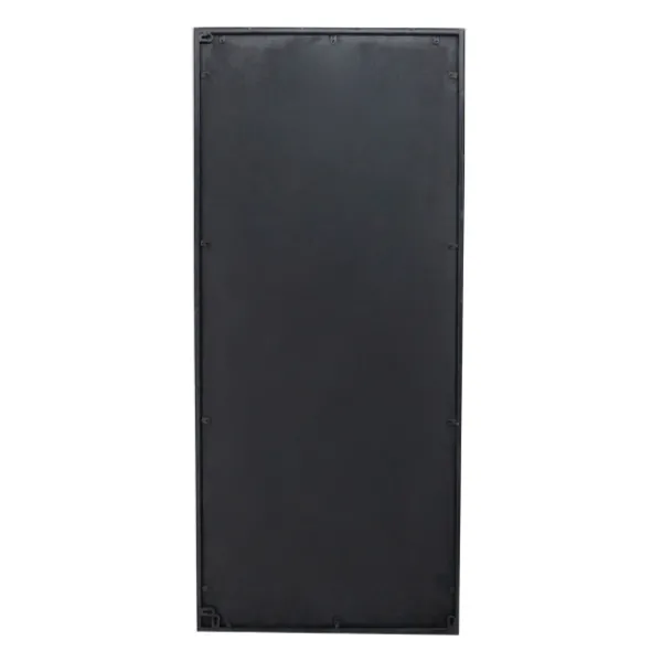 Decorative Mirrors-Kirkland's Home Antique Black Floral Panel Rectangle Mirror