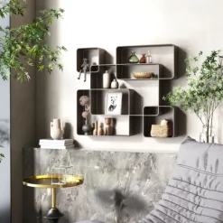 Shelves-Kirkland's Home Antique Bronze Rada Wall Shelf