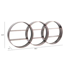 Shelves-Kirkland's Home Antique Copper Guzzo Wall Shelf