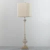 Buffet Lamps-Kirkland's Home Antique Cream Buffet Lamp Ivory