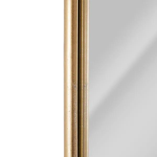 Decorative Mirrors-Kirkland's Home Antique Gold Metal Ornate Arch Wall Mirror