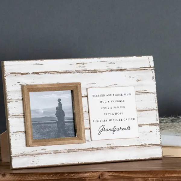 Picture Frames-Kirkland's Home Antique Grandparents Picture Frame, 4X4