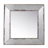Decorative Mirrors-Kirkland's Home Antique Silver Glass Square Frame Mirror