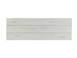 Benches & Ottomans-Kirkland's Home Antique Washed Wood Dining Bench White
