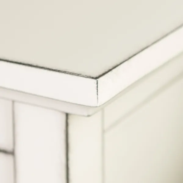 Console Tables-Kirkland's Home Antique White Wood Tv Stand Console Table Ivory