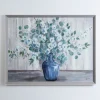 Framed Art-Kirkland's Home Apple Blossom Jug Framed Art Print Blue/Gray