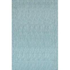 Outdoor Rugs-Kirkland's Home Aqua Intertwine Indoor/Outdoor Area Rug, 7X9 Blue