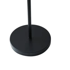 Floor Lamps-Kirkland's Home Arched Cone Shade Floor Lamp Black