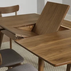 Dining Tables-Kirkland's Home Archer Butterfly Leaf Dining Table Brown
