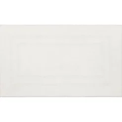 Bathroom Rugs-Kirkland's Home Arctic Plush Reversible Cotton Bath Mat, 45 In. White