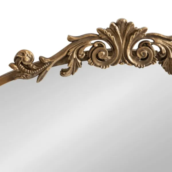Decorative Mirrors-Kirkland's Home Arendahl Arched Mirror, 19X31 In. Gold