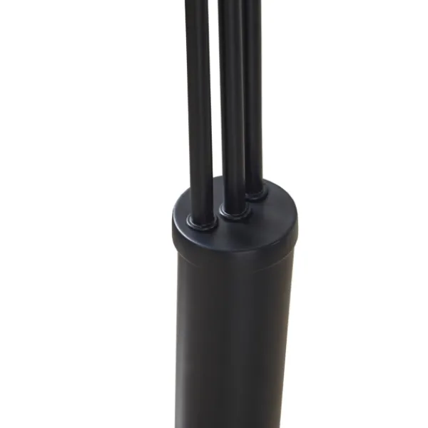 Floor Lamps-Kirkland's Home 3-Arm Adjustable Floor Lamp Black