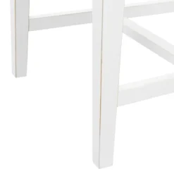 Dining Chairs-Kirkland's Home Armless Slat Back 2-Pc. Dining Chair Set White