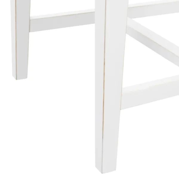 Dining Chairs-Kirkland's Home Armless Slat Back 2-Pc. Dining Chair Set White