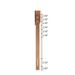 Beds & Headboards-Kirkland's Home Ash Walnut Wood Rattan Frame King Headboard